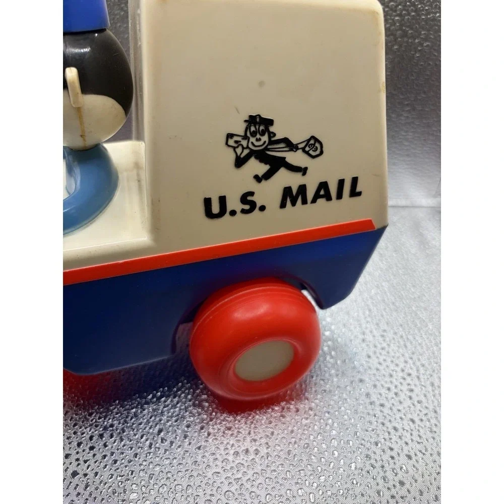 Vintage Mr Zip  USPS/ Post Office /Pull toy RARE